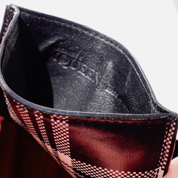 Alexander McQueen Mens Wallet Vintage Plaid Black White With Original Box - Picture 5 of 10